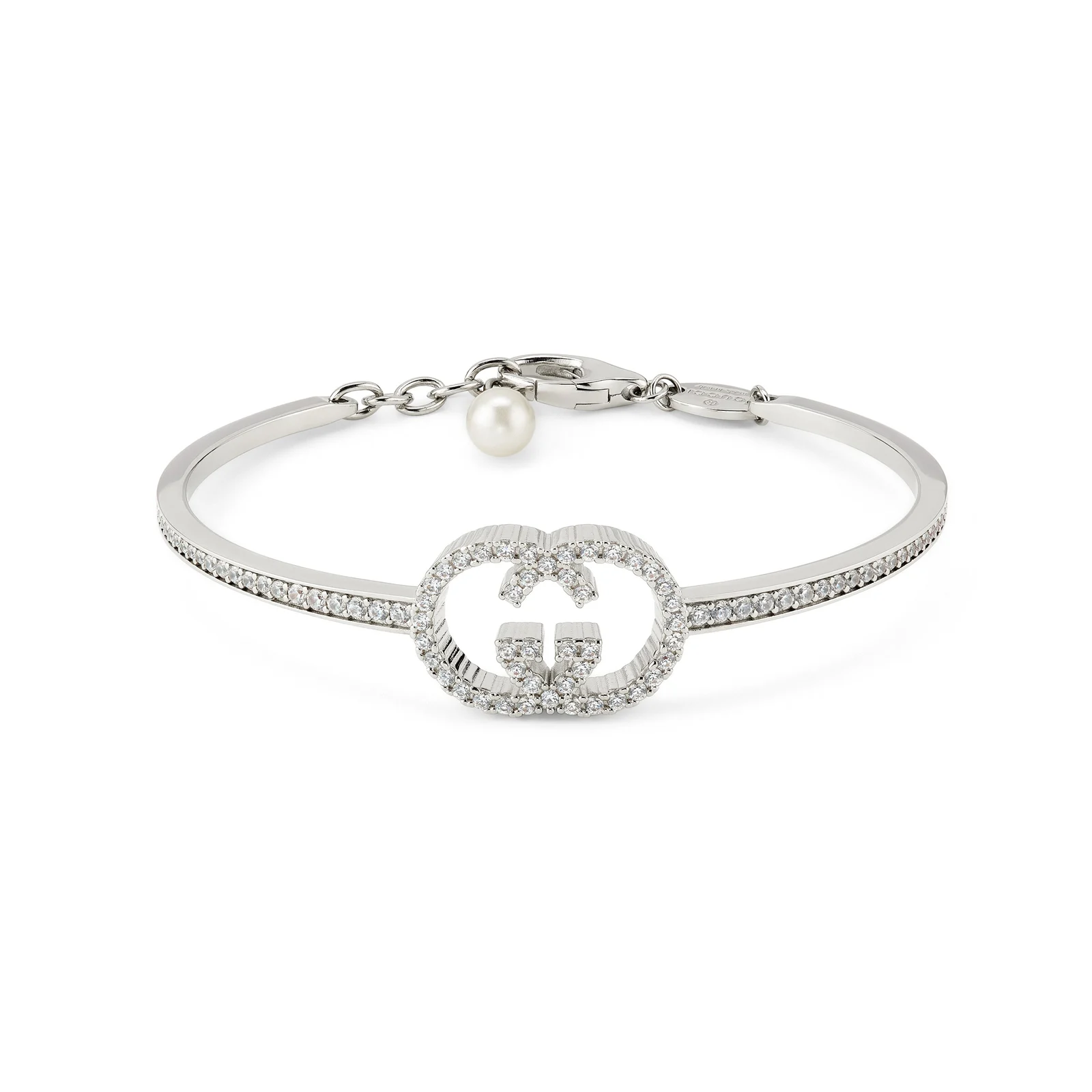 Gucci Crystal Bracelet With Interlocking G