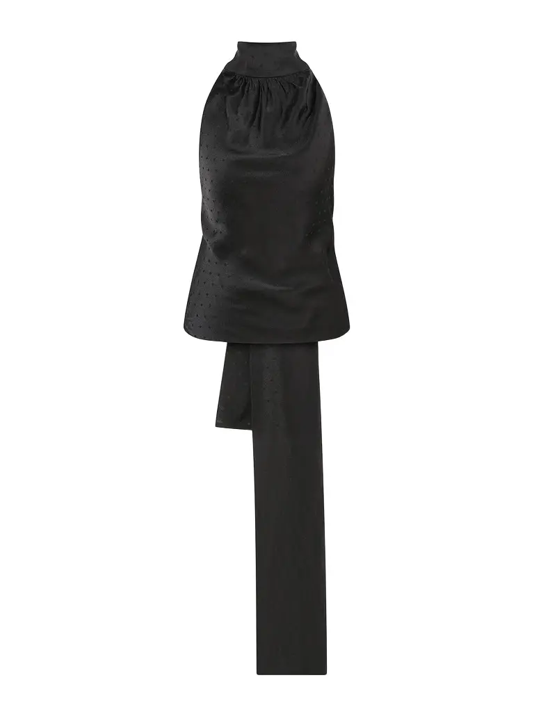 Anna October Demetra Silk Halter Top