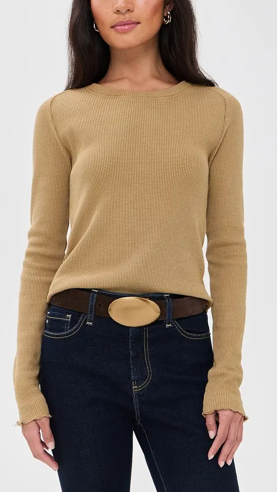 Madewell Oval Plaque Buckle Belt | Thumbnail 2 Madewell Oval Plaque Buckle Belt | Thumbnail 2