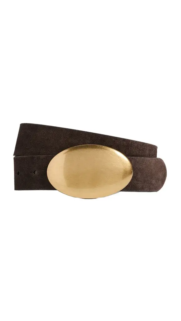Madewell Oval Plaque Buckle Belt