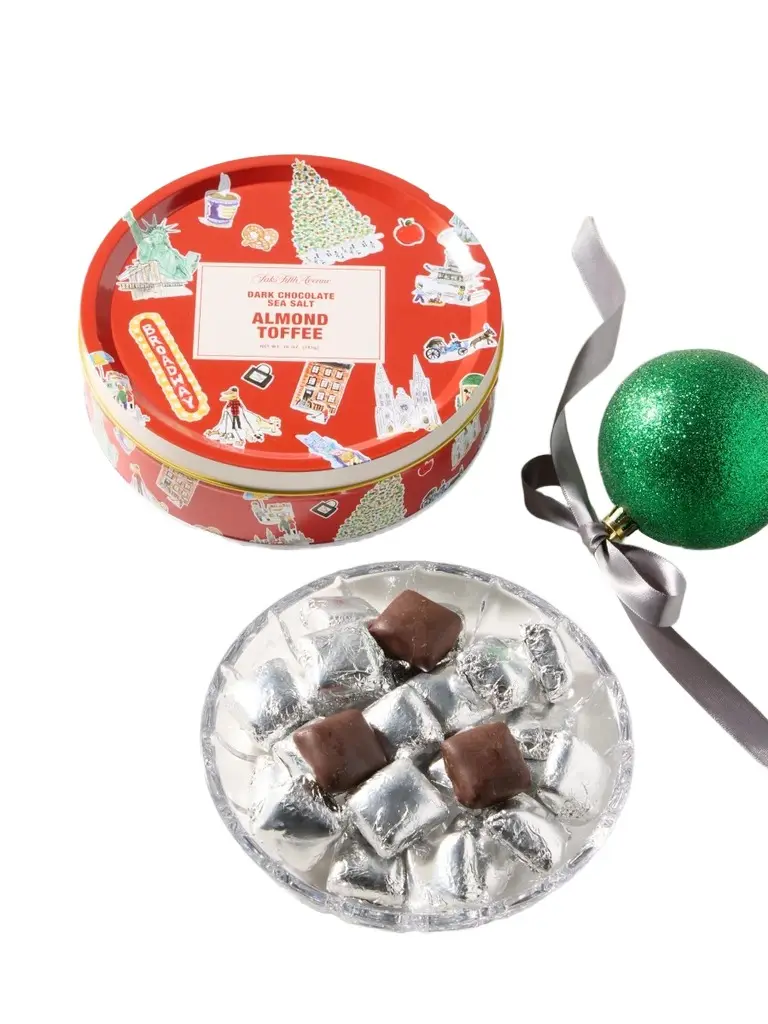 Dark Chocolate Almond Toffee With Sea Salt Dark Chocolate Almond Toffee With Sea Salt