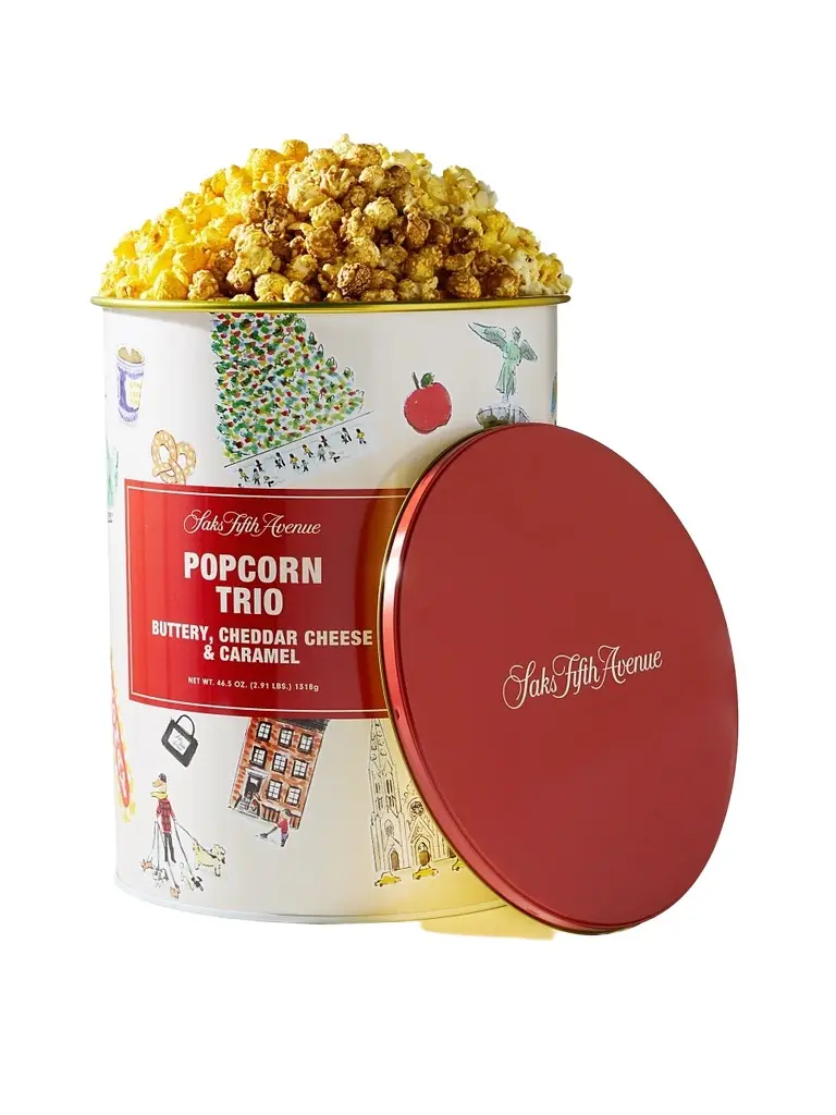 Saks Fifth Avenue Holiday Popcorn Trio