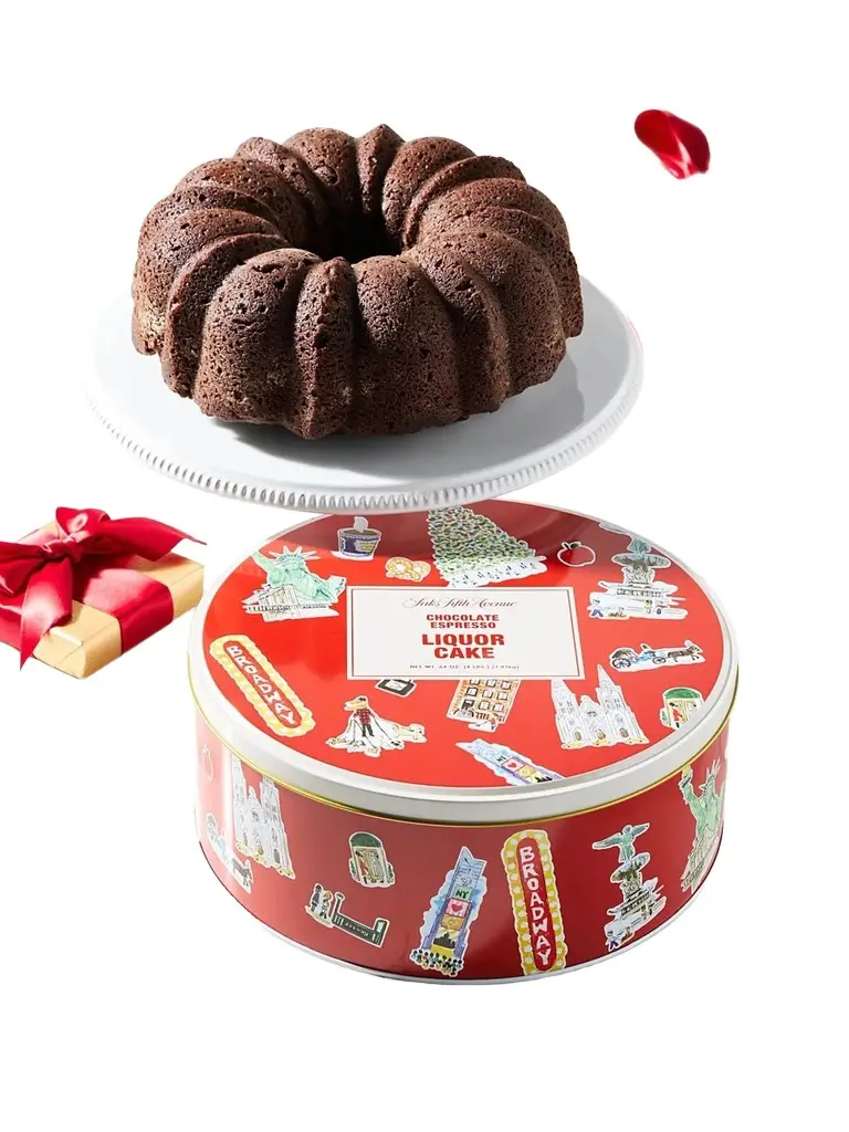 Saks Fifth Avenue Chocolate Espresso Liquor Cake