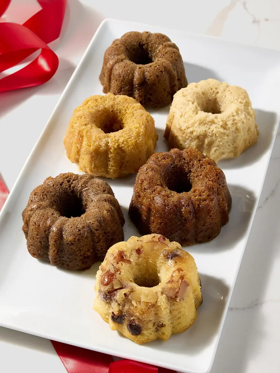Saks Fifth Avenue 6-Pack Classic Sampler Mini Bundt Cakes | Thumbnail 2 Saks Fifth Avenue 6-Pack Classic Sampler Mini Bundt Cakes | Thumbnail 2