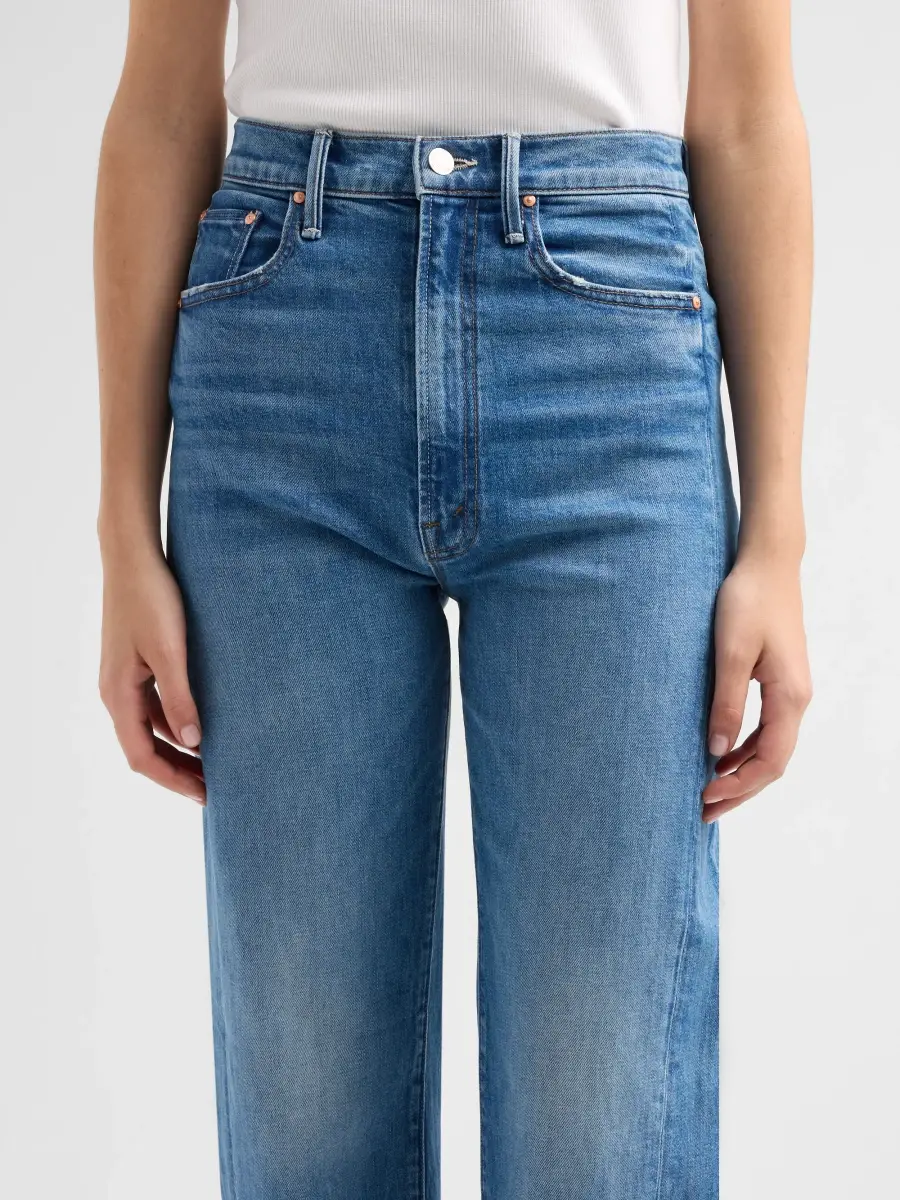 Mother Women's The Half-Pipe Flood Cuff High-Rise Jeans | Thumbnail 5 Mother Women's The Half-Pipe Flood Cuff High-Rise Jeans | Thumbnail 5