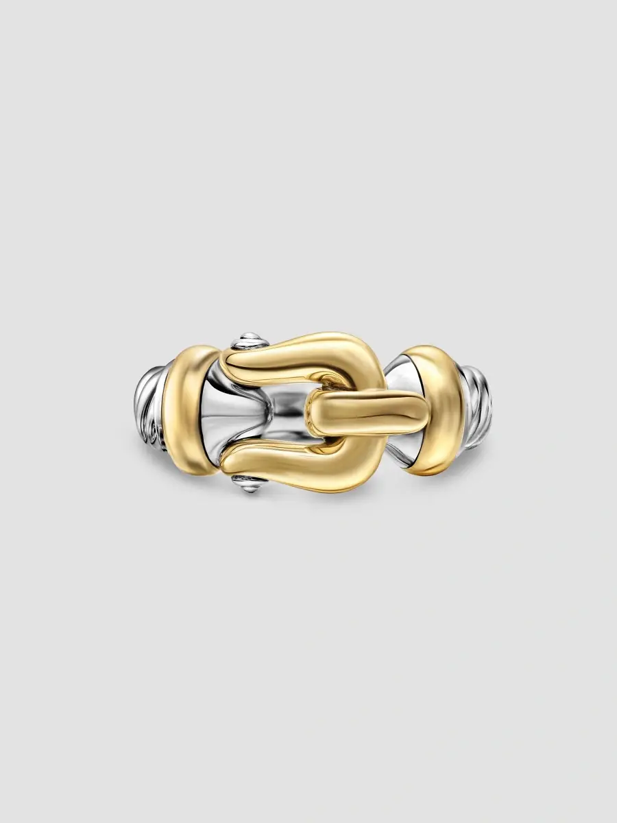 David Yurman Women's Buckle Ring in Sterling | Thumbnail 3 David Yurman Women's Buckle Ring in Sterling | Thumbnail 3