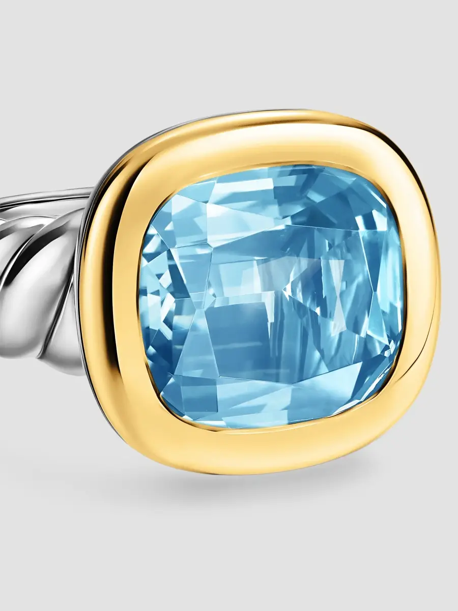 David Yurman Women's DY Mercer Color Stone Ring in Sterling Silver | Thumbnail 4 David Yurman Women's DY Mercer Color Stone Ring in Sterling Silver | Thumbnail 4