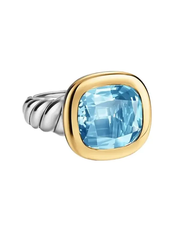 Women's DY Mercer Color Stone Ring in Sterling Silver - Sky Blue Topaz Women's DY Mercer Color Stone Ring in Sterling Silver - Sky Blue Topaz