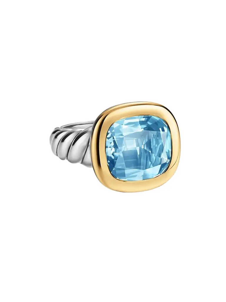 David Yurman Women's DY Mercer Color Stone Ring in Sterling Silver