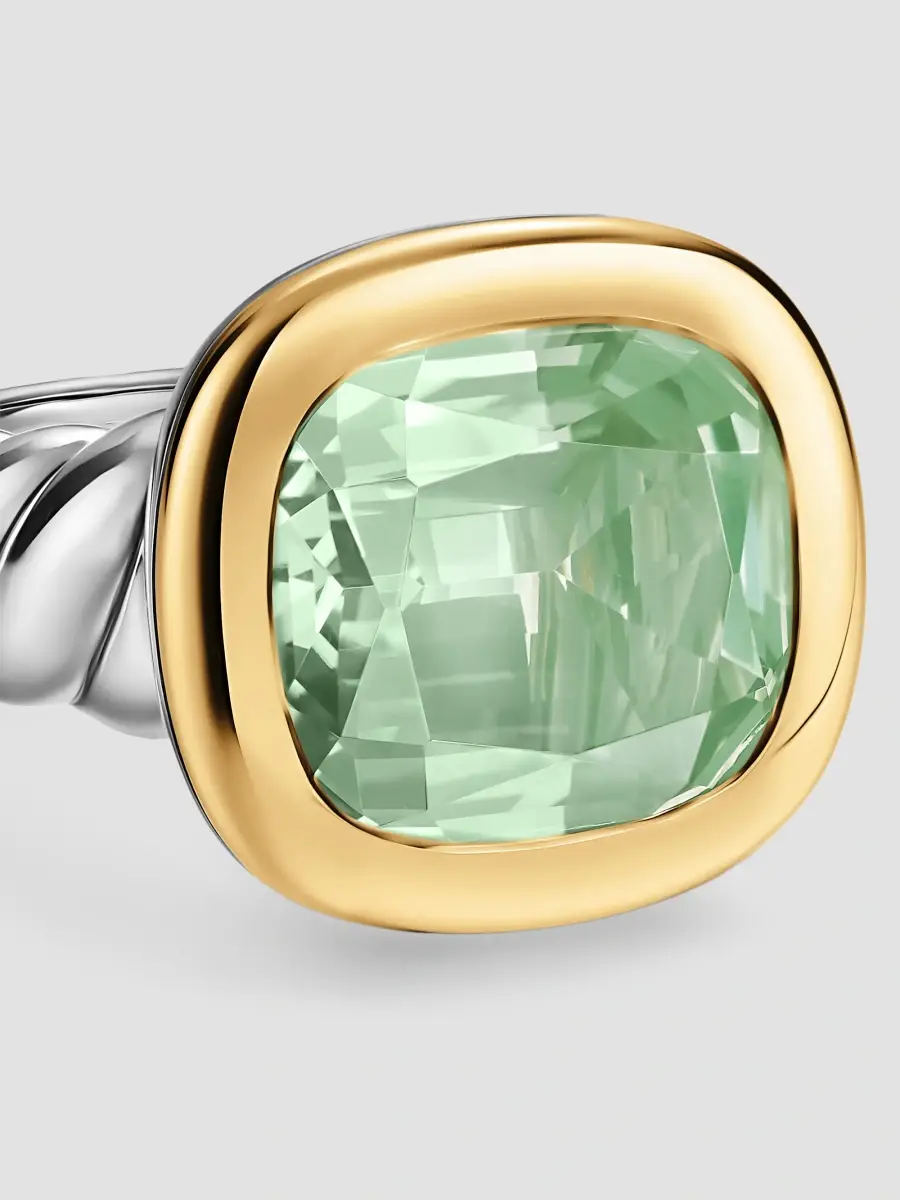 David Yurman Women's DY Mercer Color Stone Ring in Sterling Silver | Thumbnail 4