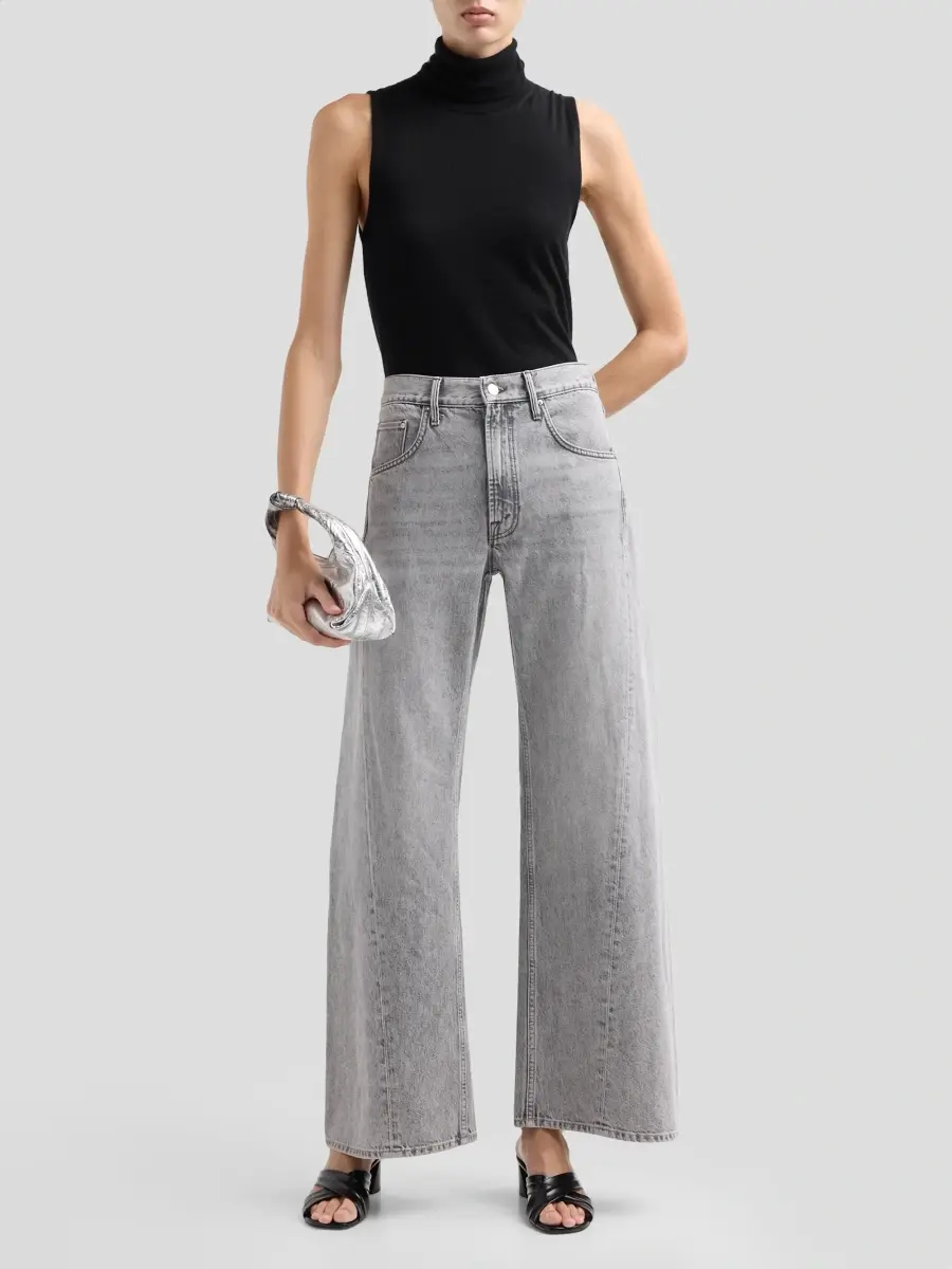 Mother Women's The Lemon Twist Wide-Leg Jeans | Thumbnail 2