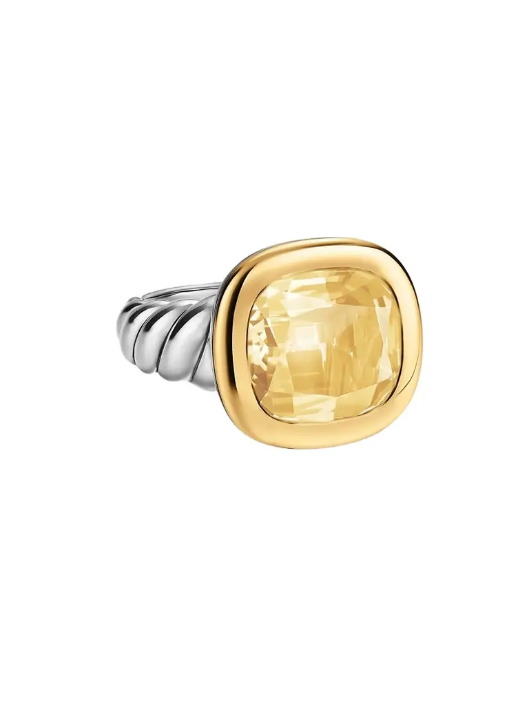 David Yurman Women's DY Mercer Color Stone Ring in Sterling Silver