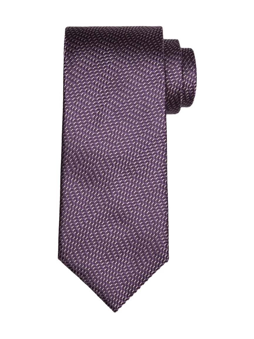 Brioni Men's Micro Jacquard Silk Tie