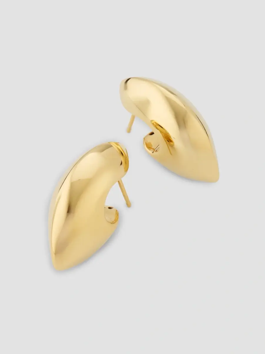 Bottega Veneta Women's Candy Claw 18K-Gold-Plated Sterling Silver Earrings | Thumbnail 3