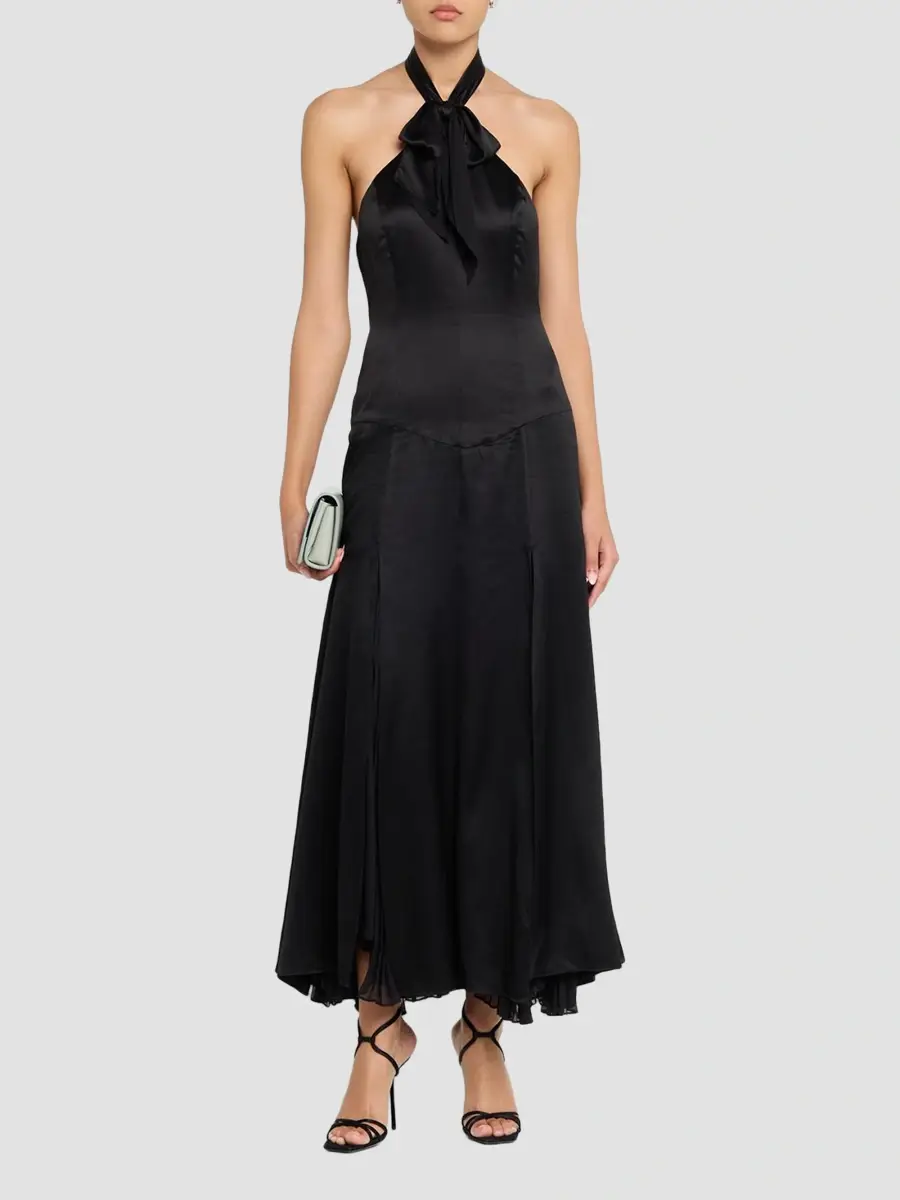 Cinq à Sept Women's Monroe Halter Maxi Dress | Thumbnail 2