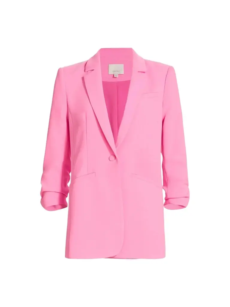 Cinq à Sept Women's Khloe Crepe Ruched Blazer