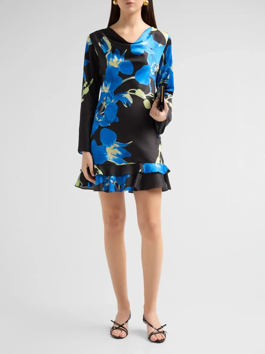 Misa Los Angeles Women's Nima Printed Mini Dress | Thumbnail 2 Misa Los Angeles Women's Nima Printed Mini Dress | Thumbnail 2