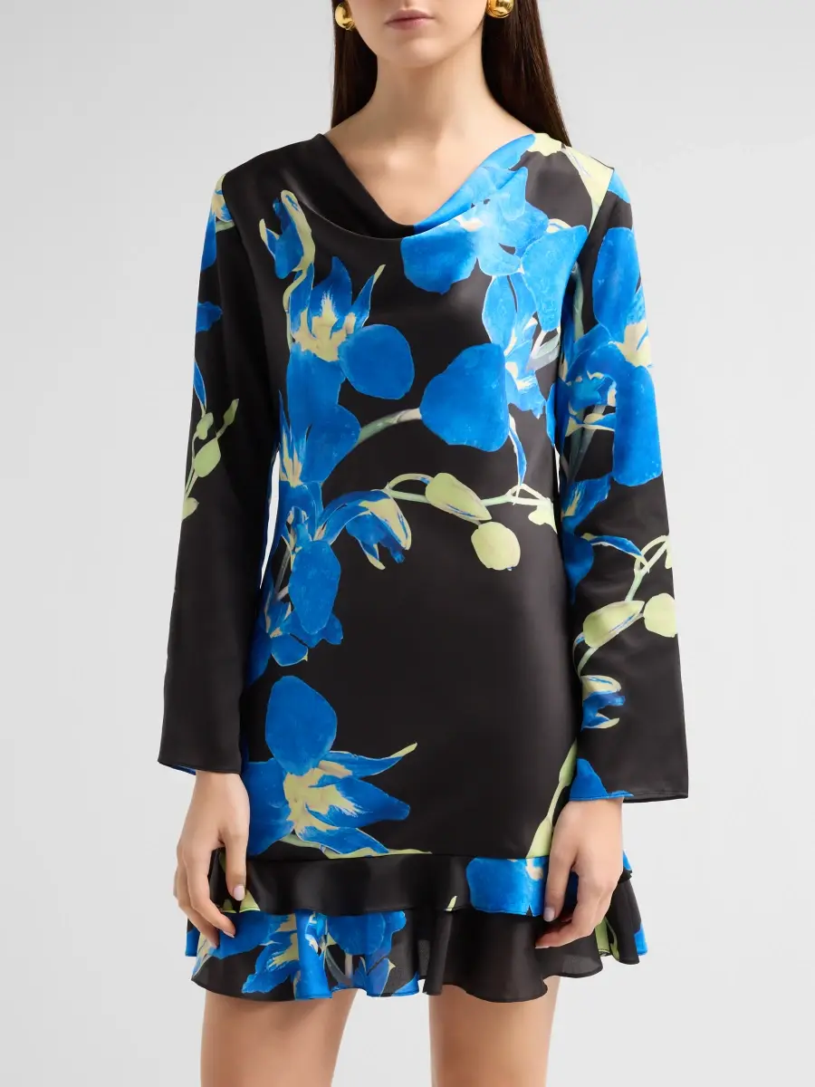 Misa Los Angeles Women's Nima Printed Mini Dress | Thumbnail 5 Misa Los Angeles Women's Nima Printed Mini Dress | Thumbnail 5