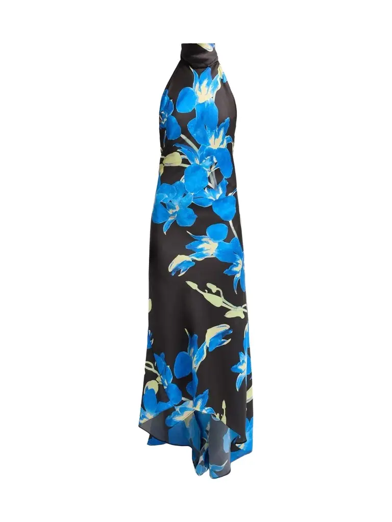 Misa Los Angeles Women's Fiore Floral Halter Maxi Dress