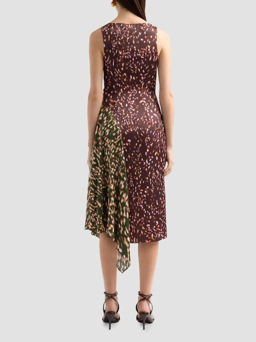 Misa Los Angeles Women's Rohan Printed Midi Dress | Thumbnail 3