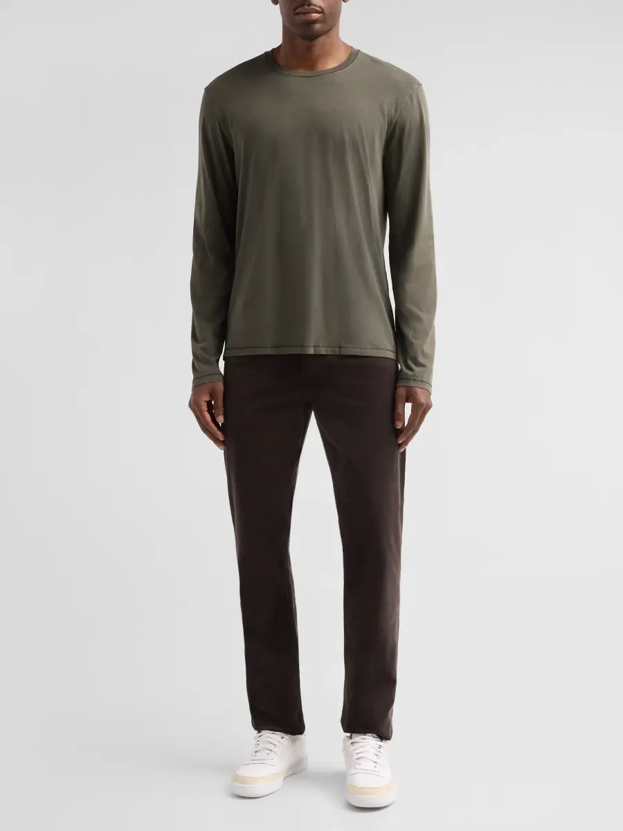 PAIGE Men's Enzo Long-Sleeve Cotton T-Shirt | Thumbnail 2 PAIGE Men's Enzo Long-Sleeve Cotton T-Shirt | Thumbnail 2