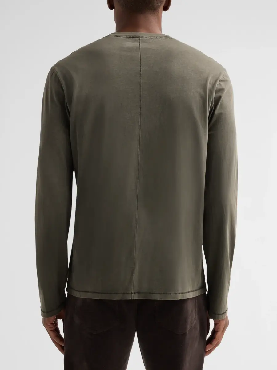 PAIGE Men's Enzo Long-Sleeve Cotton T-Shirt | Thumbnail 3 PAIGE Men's Enzo Long-Sleeve Cotton T-Shirt | Thumbnail 3