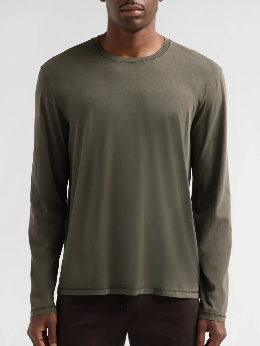 PAIGE Men's Enzo Long-Sleeve Cotton T-Shirt | Thumbnail 5 PAIGE Men's Enzo Long-Sleeve Cotton T-Shirt | Thumbnail 5