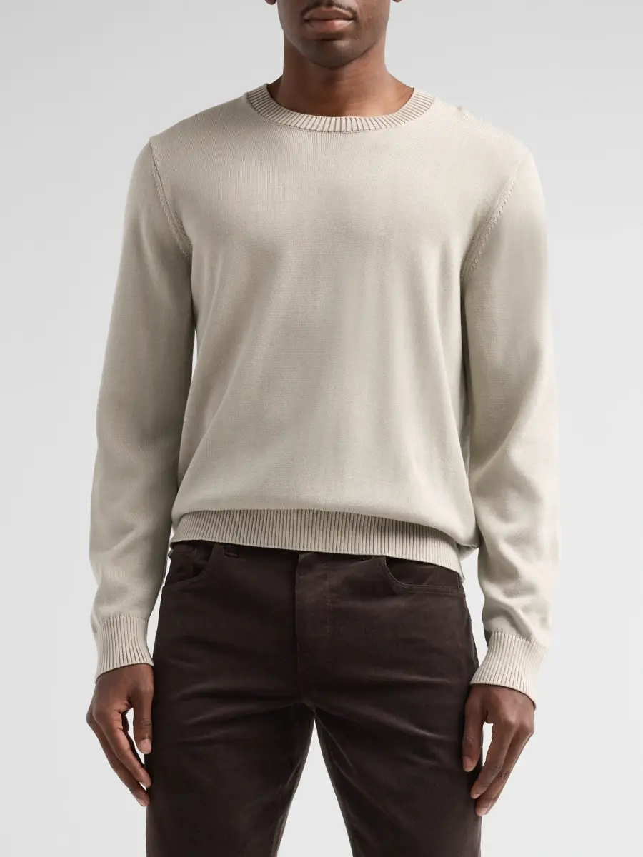PAIGE Men's Wildomar Mercerized Cotton Sweater | Thumbnail 4 PAIGE Men's Wildomar Mercerized Cotton Sweater | Thumbnail 4