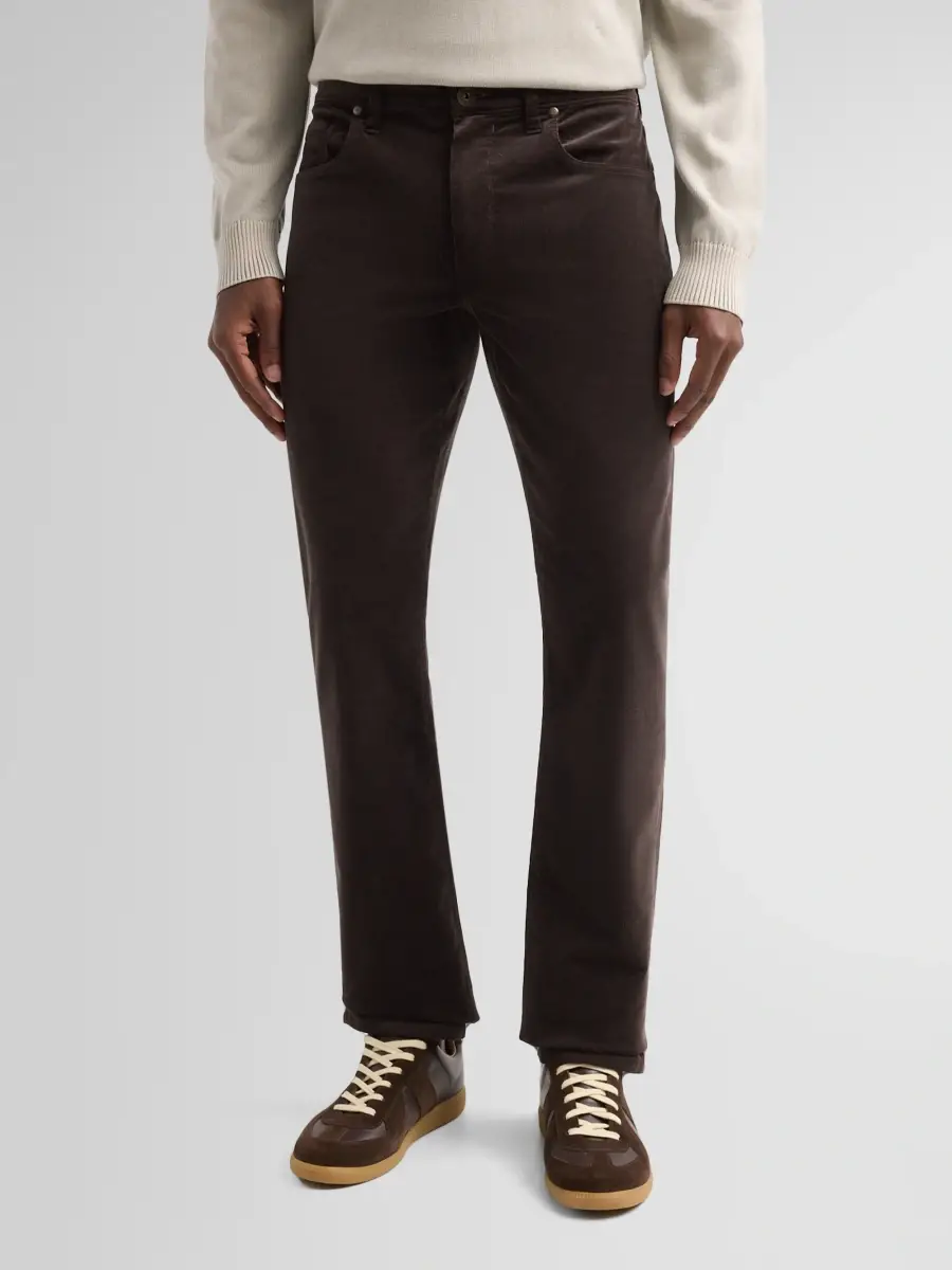 PAIGE Men's Federal Slim-Fit Straight-Leg Corduroy Pants | Thumbnail 4