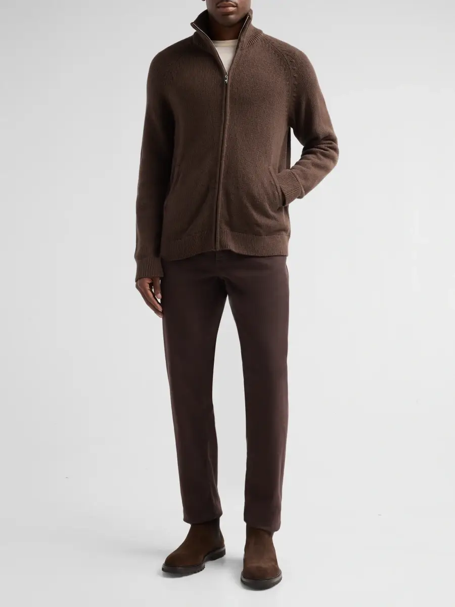 PAIGE Men's Falberg Zip-Front Sweater | Thumbnail 2 PAIGE Men's Falberg Zip-Front Sweater | Thumbnail 2