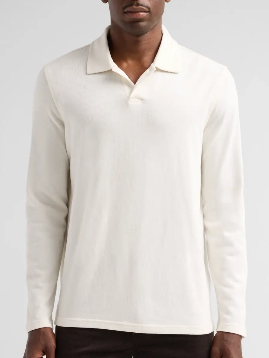 PAIGE Men's Hammond Cotton-Blend Polo Shirt | Thumbnail 5 PAIGE Men's Hammond Cotton-Blend Polo Shirt | Thumbnail 5