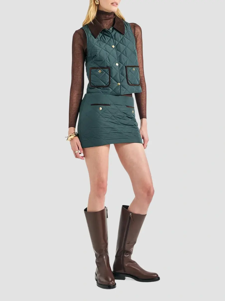 SEROYA Women's Aida Quilted Vest | Thumbnail 6 SEROYA Women's Aida Quilted Vest | Thumbnail 6