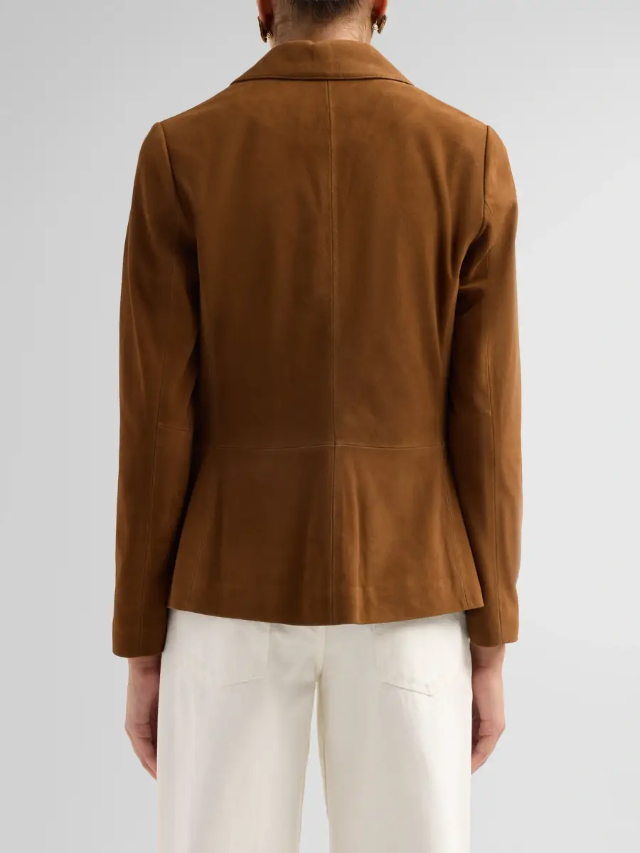 Elie Tahari Women's Adeline Suede Jacket | Thumbnail 3 Elie Tahari Women's Adeline Suede Jacket | Thumbnail 3