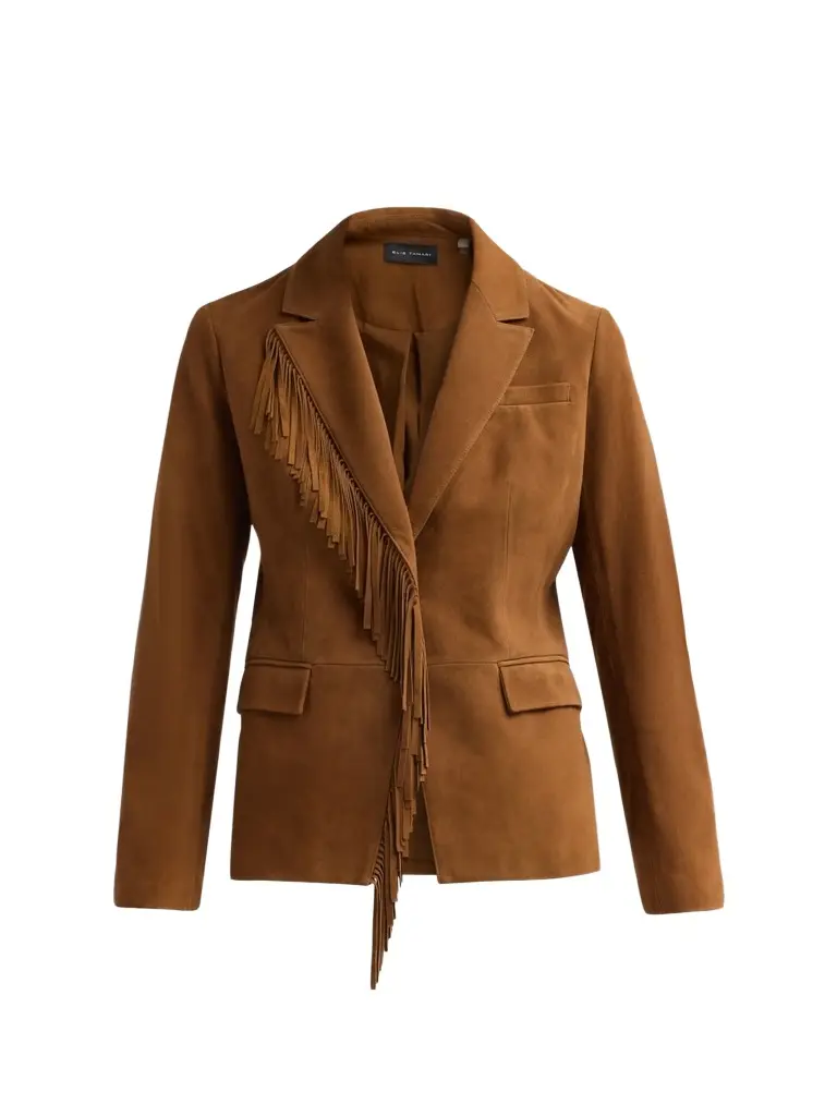 Elie Tahari Women's Adeline Suede Jacket