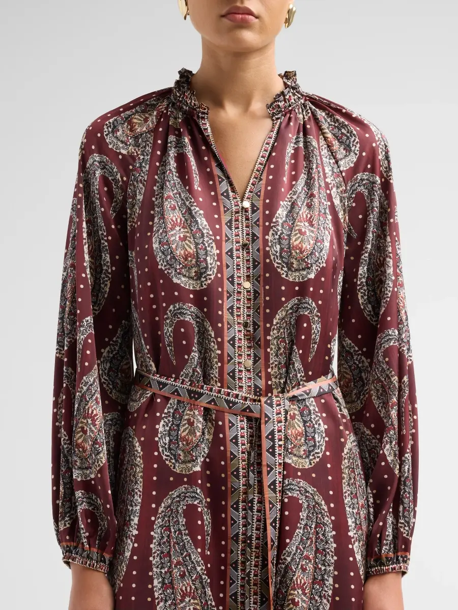 Elie Tahari Women's September The Sienna Printed Dress | Thumbnail 5 Elie Tahari Women's September The Sienna Printed Dress | Thumbnail 5