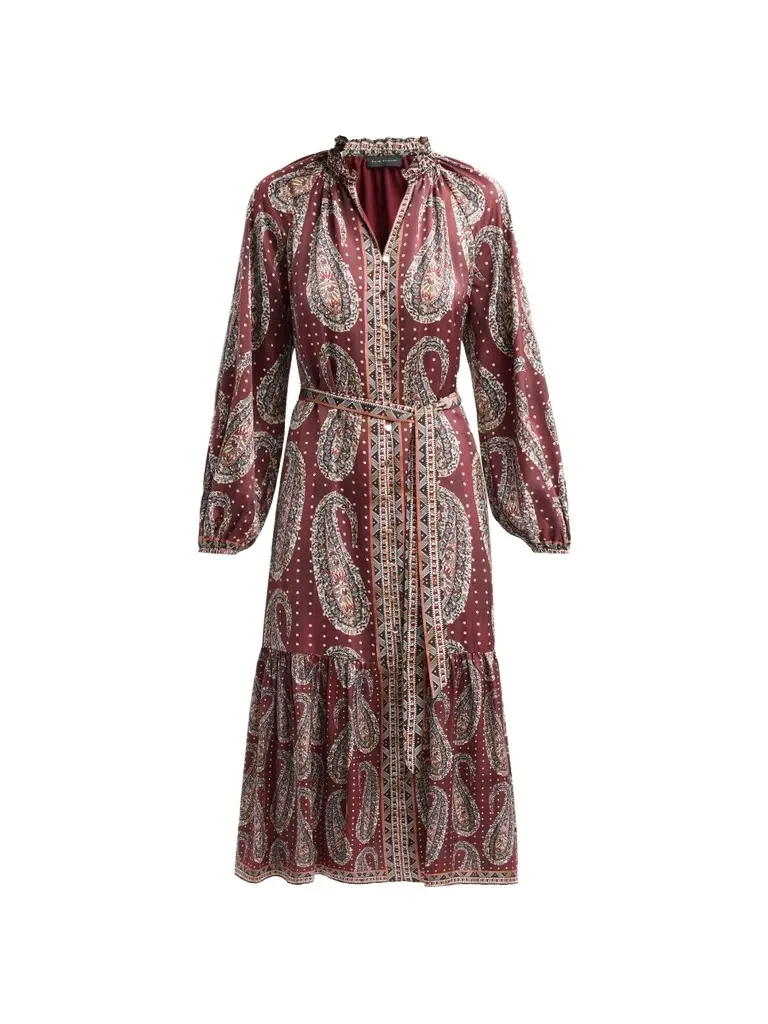 Elie Tahari Women's September The Sienna Printed Dress