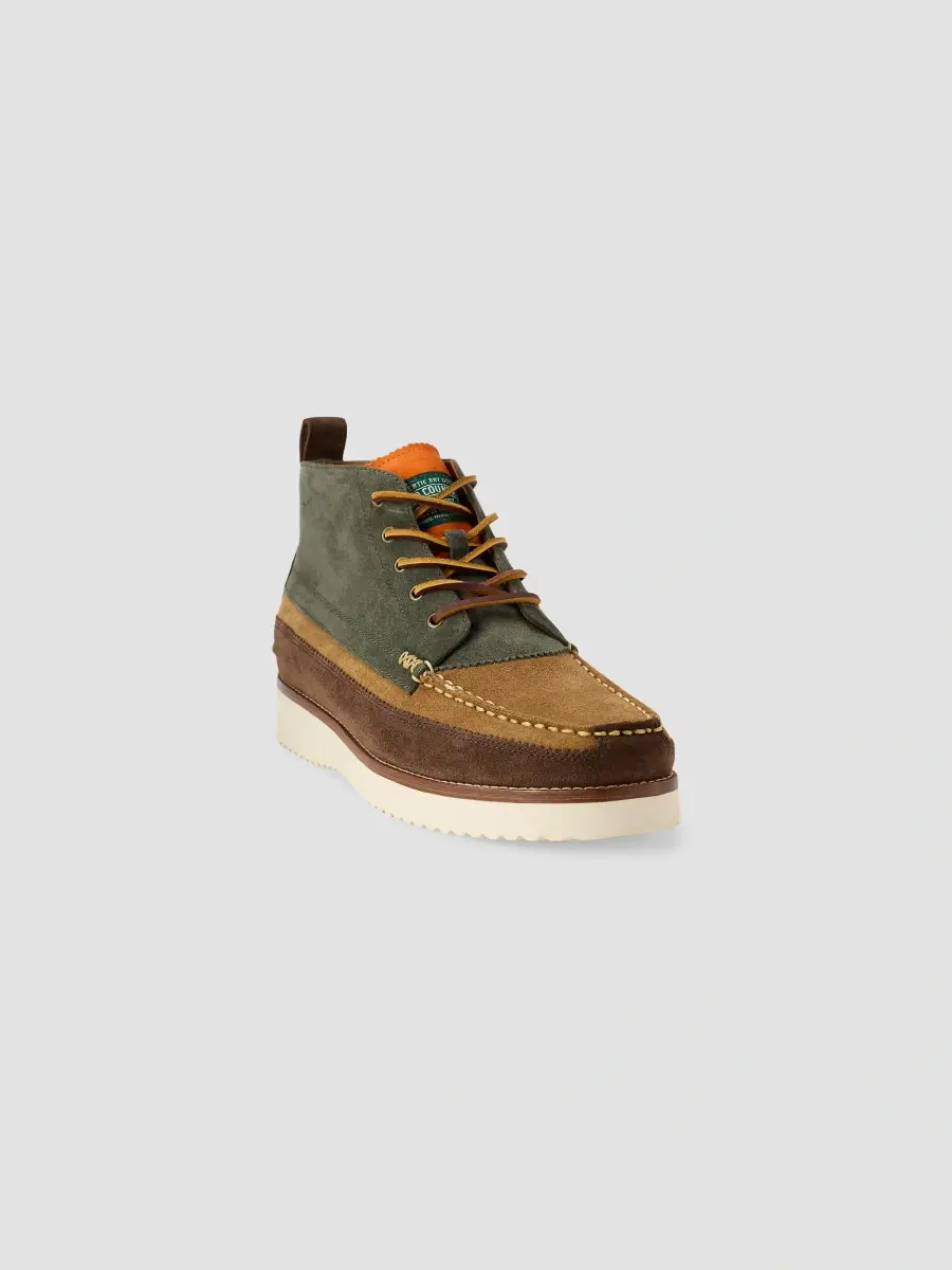Polo Ralph Lauren Men's Ranger Suede Work Boots | Thumbnail 2 Polo Ralph Lauren Men's Ranger Suede Work Boots | Thumbnail 2