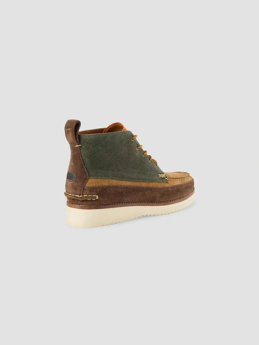 Polo Ralph Lauren Men's Ranger Suede Work Boots | Thumbnail 3 Polo Ralph Lauren Men's Ranger Suede Work Boots | Thumbnail 3
