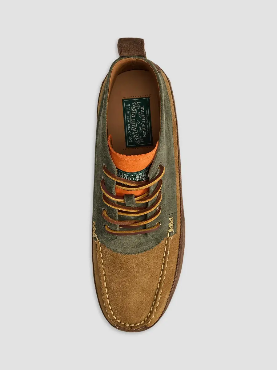 Polo Ralph Lauren Men's Ranger Suede Work Boots | Thumbnail 4 Polo Ralph Lauren Men's Ranger Suede Work Boots | Thumbnail 4