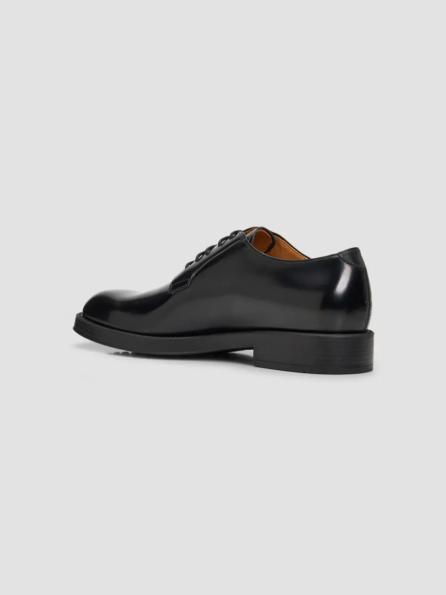 Tod's Men's Polished Leather Derbys | Thumbnail 4