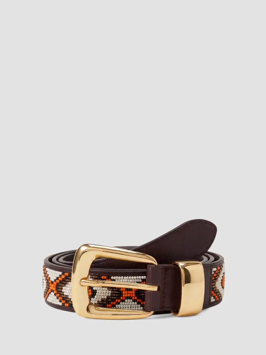 Veronica Beard Women's Arch Beaded Belt | Thumbnail 3 Veronica Beard Women's Arch Beaded Belt | Thumbnail 3