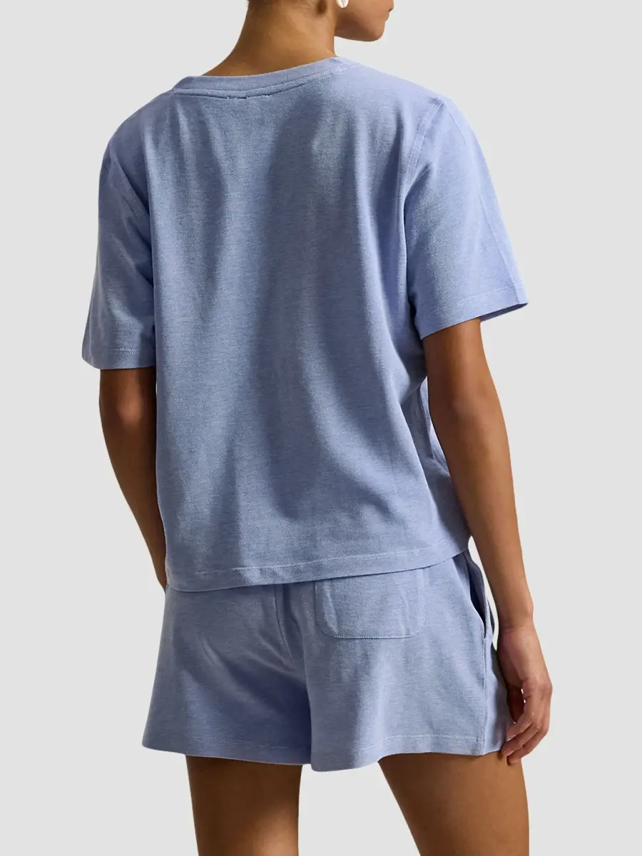 Polo Ralph Lauren Women's Logo Short Pajamas | Thumbnail 3 Polo Ralph Lauren Women's Logo Short Pajamas | Thumbnail 3