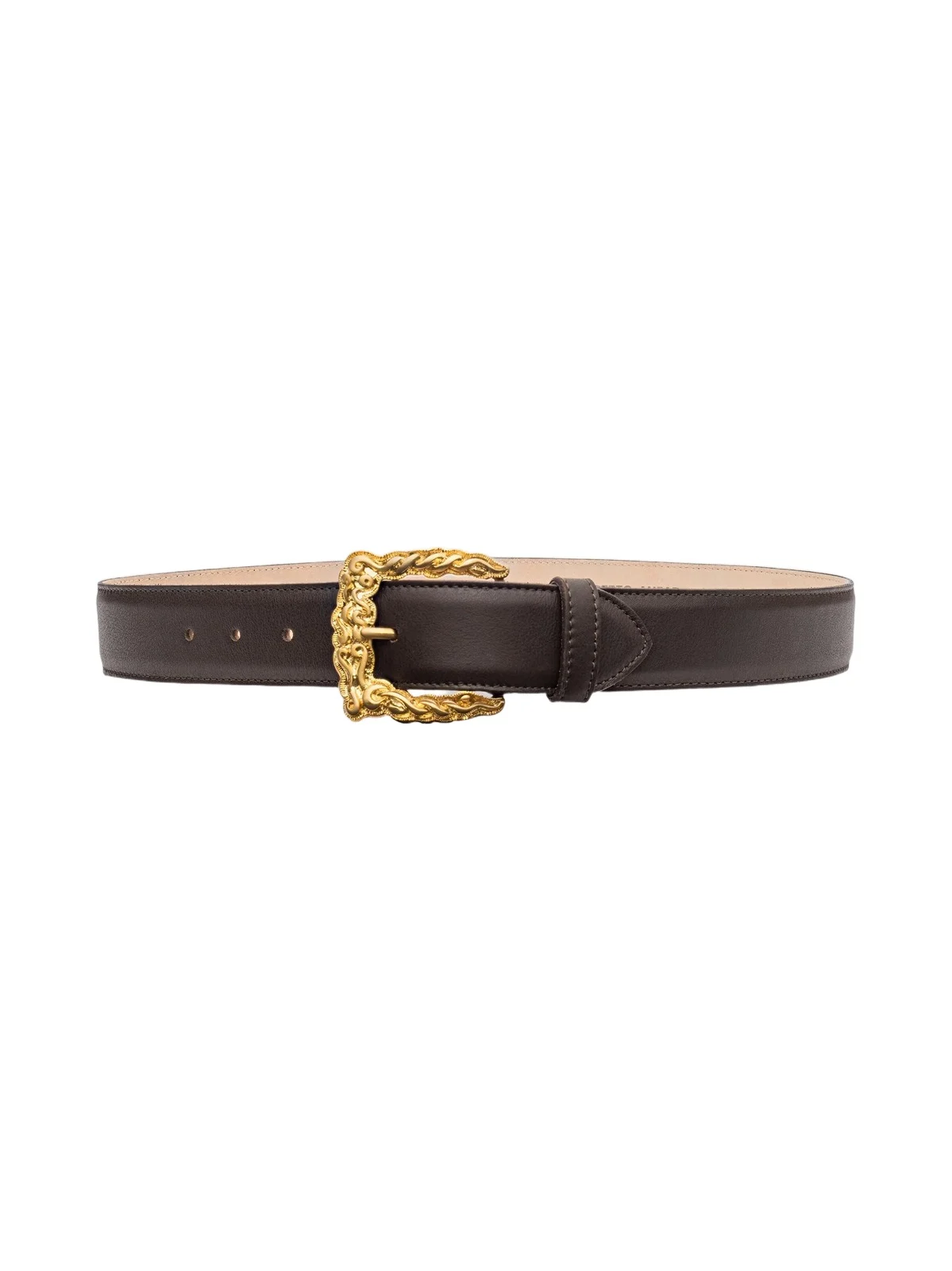 Women's Marcaeu Baroque Leather Belt Women's Marcaeu Baroque Leather Belt
