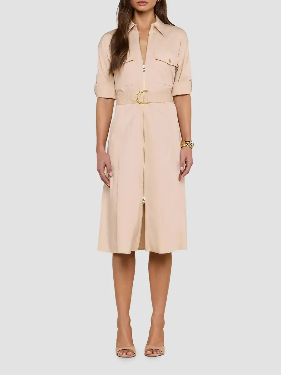 L'Agence Women's Callen Cotton-Blend Midi Shirtdress | Thumbnail 2