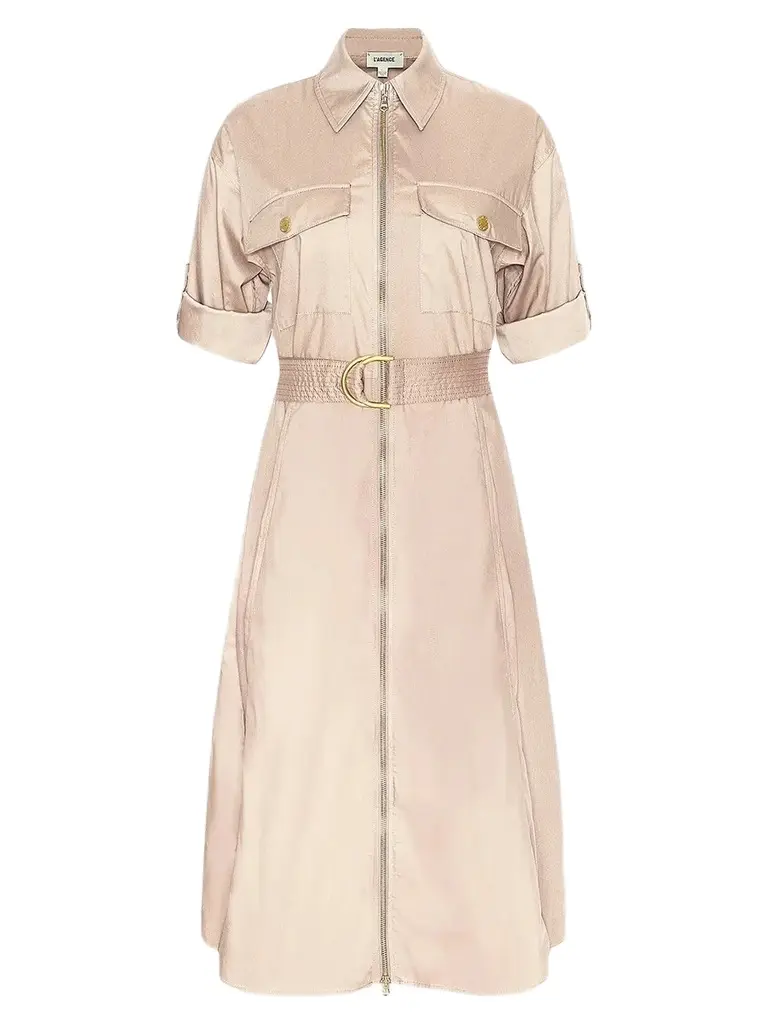 Women's Callen Cotton-Blend Midi Shirtdress Women's Callen Cotton-Blend Midi Shirtdress