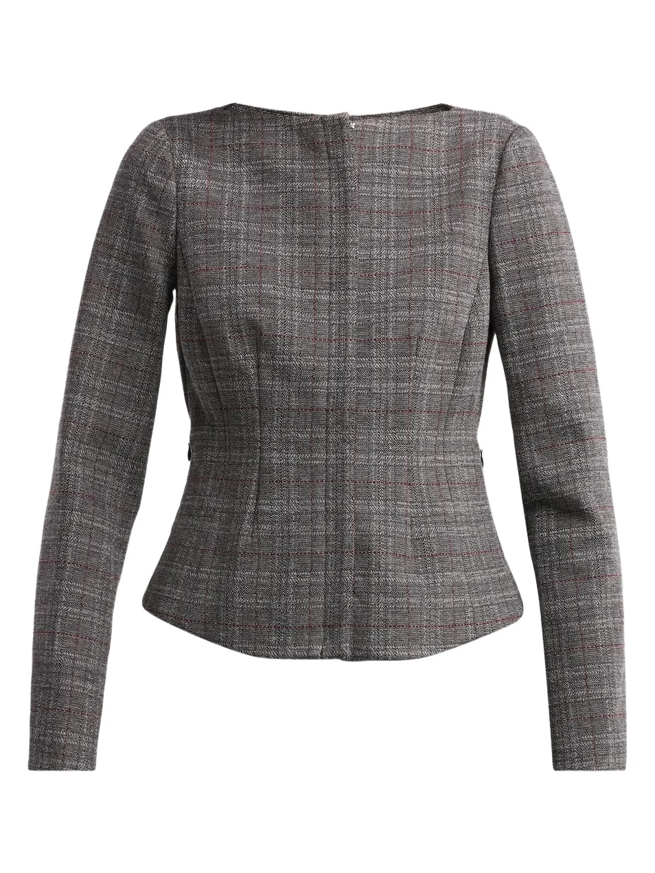 Women's Plaid Tweed Jacket Women's Plaid Tweed Jacket