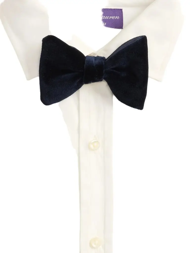 Men's Velvet & Peau de Soie Bow Tie Men's Velvet & Peau de Soie Bow Tie