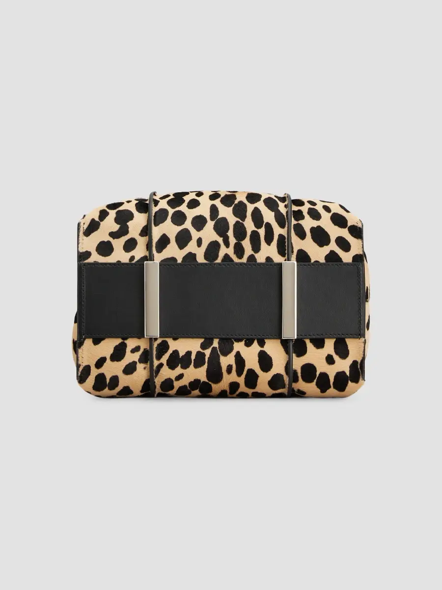 Tod's Women's T Timeless Mini Calf-Hair Top-Handle Bag | Thumbnail 8