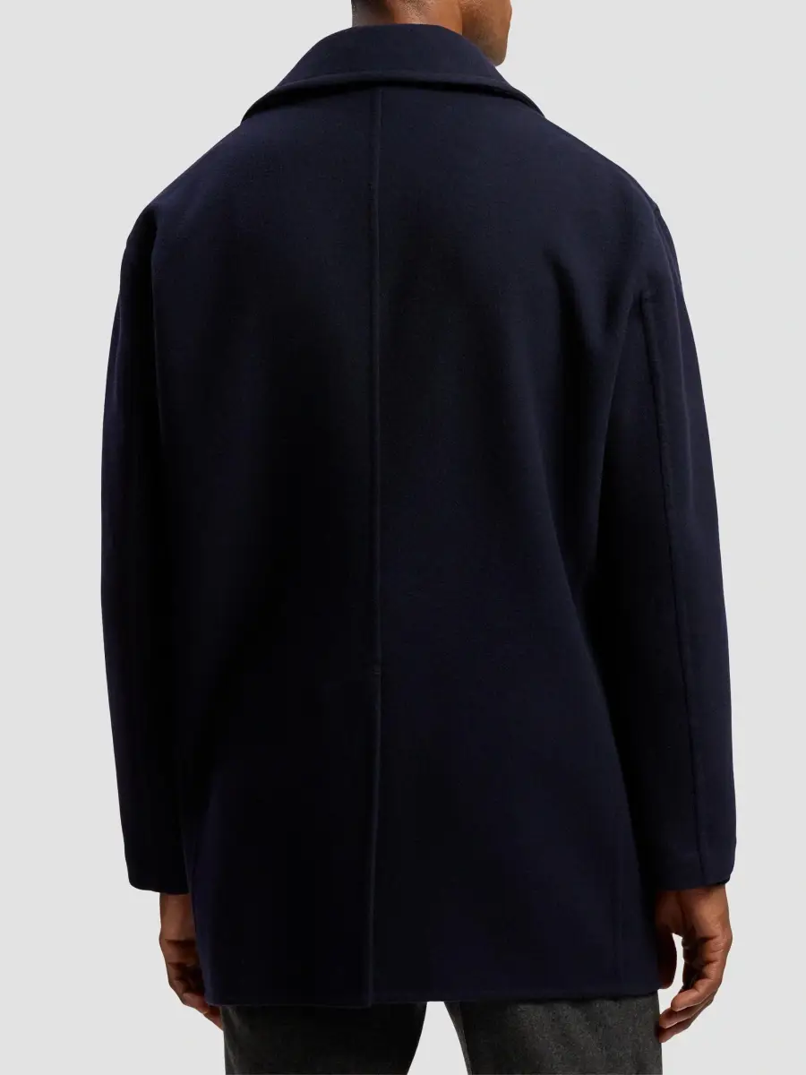 Ralph Lauren Purple Label Men's Hand-Tailored Wool Peacoat | Thumbnail 3