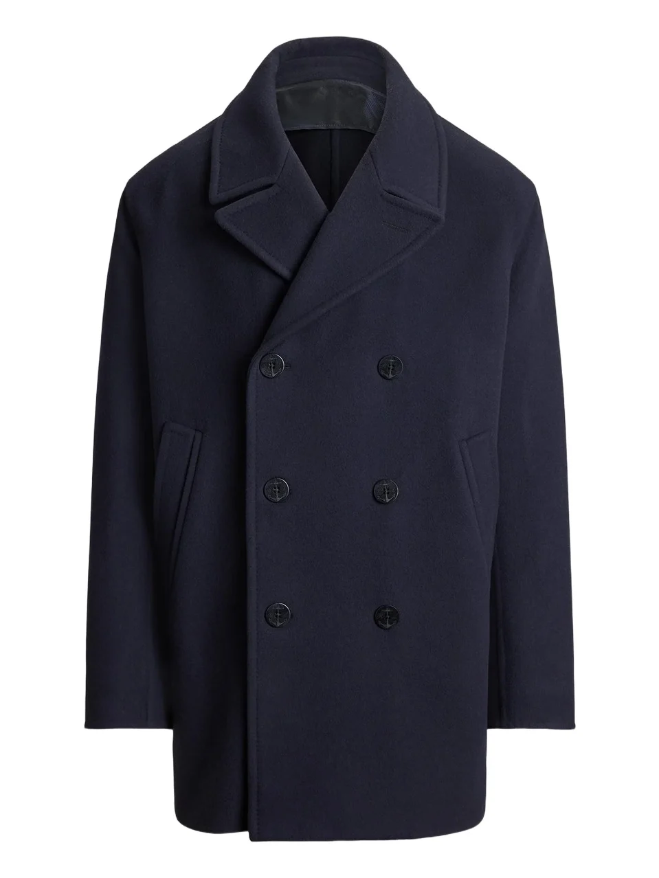 Ralph Lauren Purple Label Men's Hand-Tailored Wool Peacoat